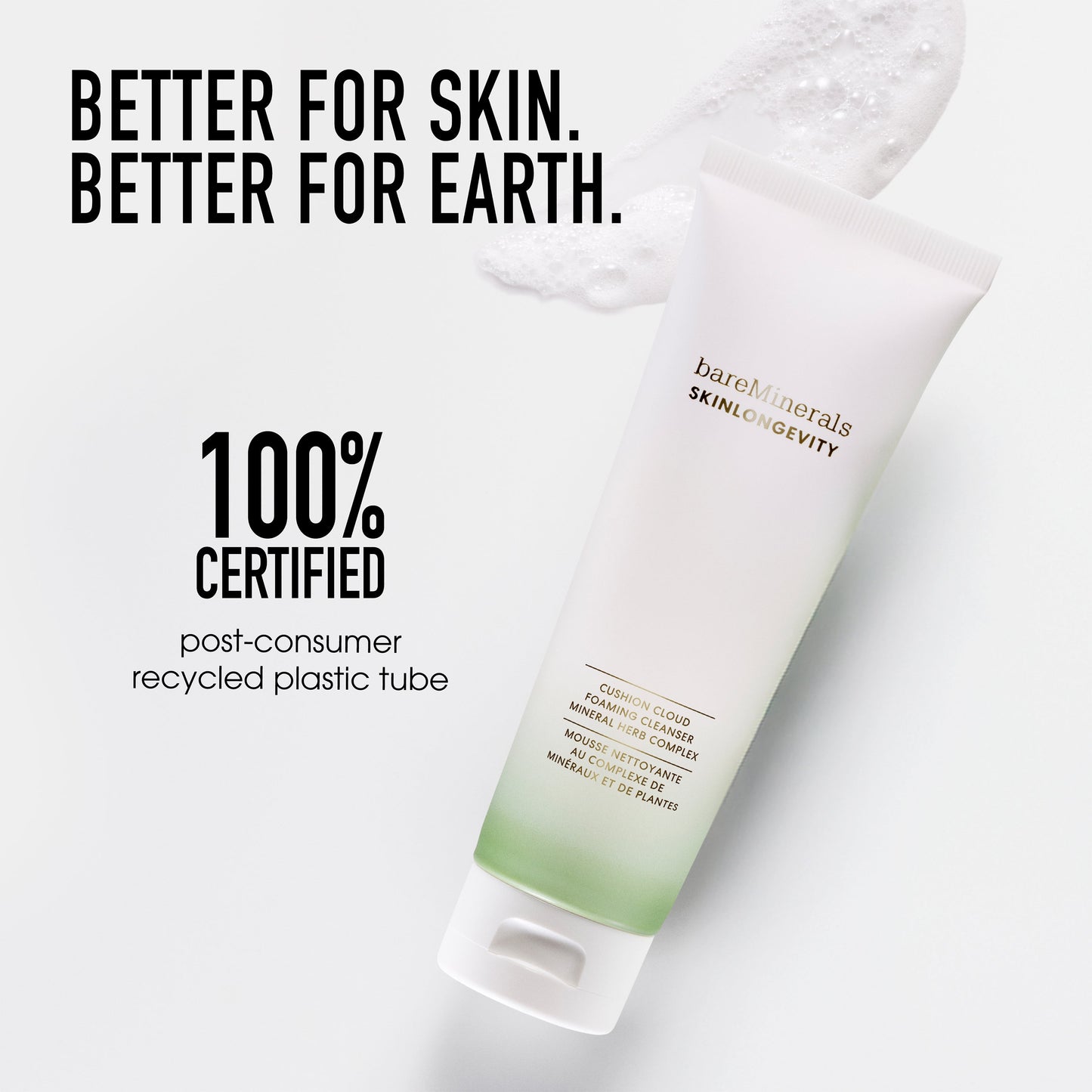 SKINLONGEVITY® Cushion Cloud Foaming Cleanser