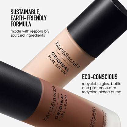 ORIGINAL Pure Serum Radiant Natural Liquid Foundation Mineral SPF 20